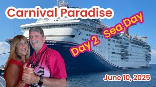 Carnival Paradise Day 2 Sea Day