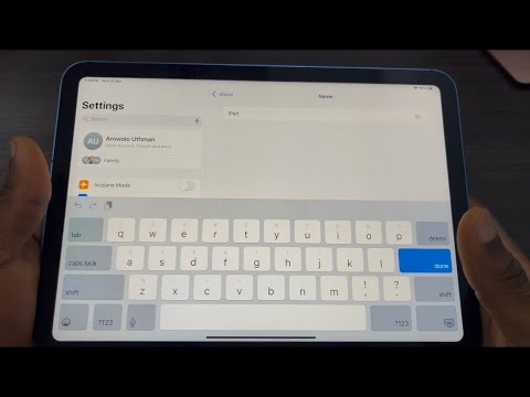How to Change Personal Hotspot Name on iPad