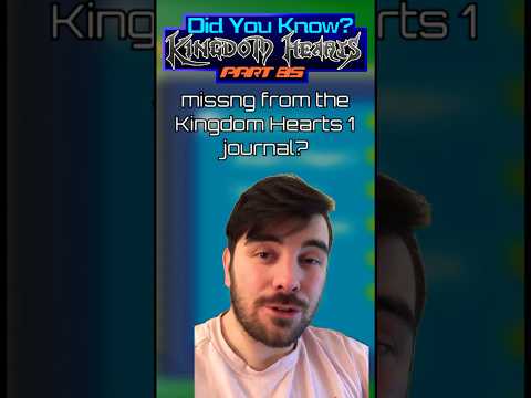 8 Missing Entries #kingdomhearts #gaming #didyouknow