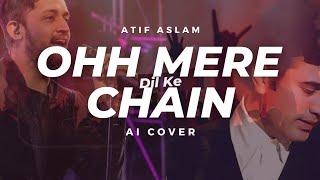 O Mere Dil Ke Chain - Atif AI Cover | Kishor Kumar