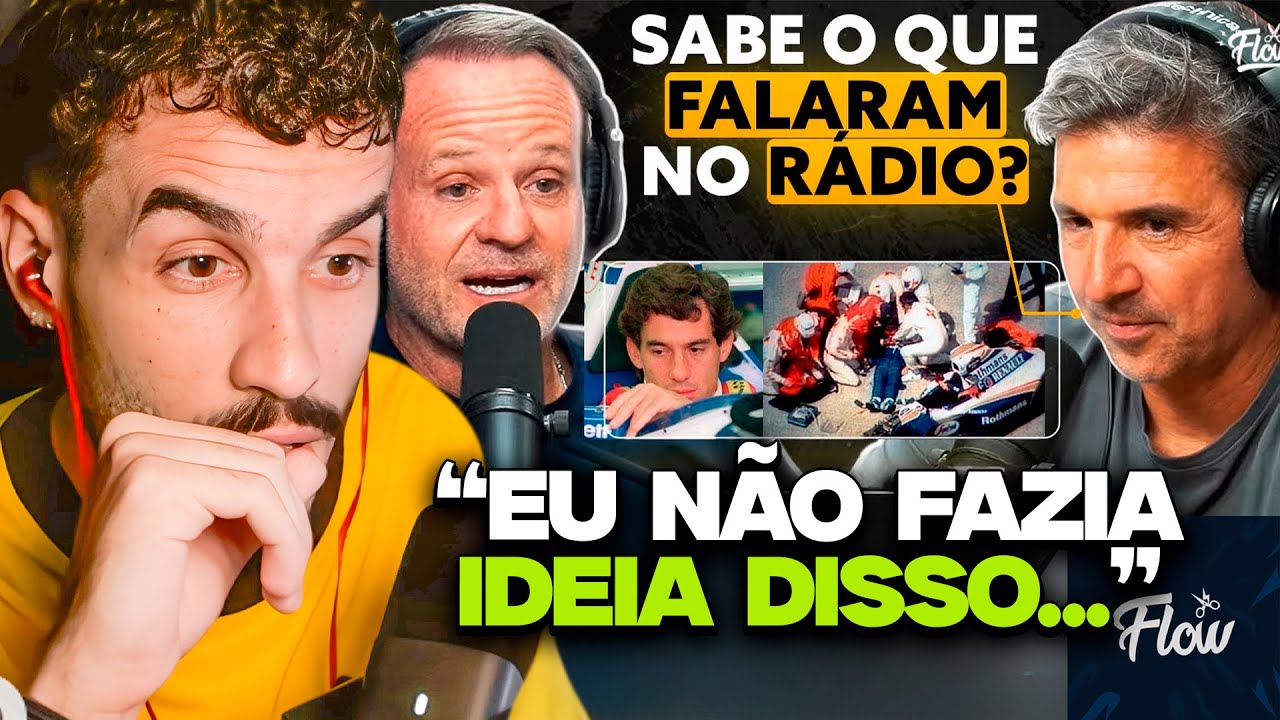 O QUE NÃO TE CONTARAM SOBRE A MORTE DO AYRTON SENNA | REACT FLOW PODCAST