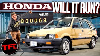 Honda Sent Us a BRAND NEW 1984 Honda Civic That Hasn't Run In Years! Can I Start It?