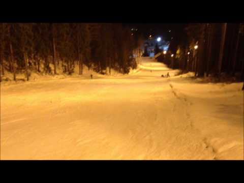 Janska dolina / Javorovica / Vecerne lyzovanie.wmv