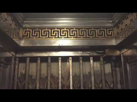 Amazing 1920 Gated Peerless Single Speed Traction Elevator In Brooklyn NYC