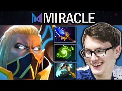 Invoker Dota 2 Gameplay Nigma.Miracle with 21 Kills and Refresher - Vyse