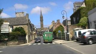 preview picture of video 'Driving Through Saint-Pol-de-Léon, Finistere, Brittany, France 25th July 2010'