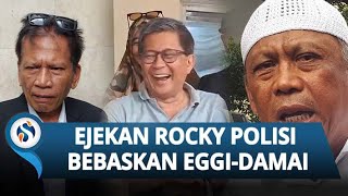 EJEKAN PEDAS ROCKY GERUNG seusai Eggi-Damai Dapat Restorative Justice: Restoran Justice