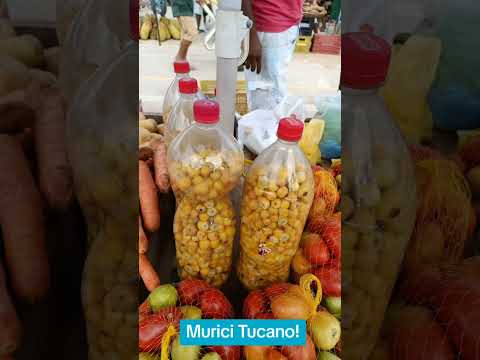 Delicia de murici na feira de Tucano Bahia