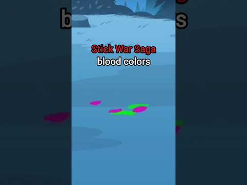 Real Blood Color is Red 🩸 #stickwar
