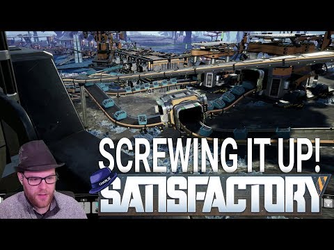 Satisfactory: 'New World' - Part 09 - GET SCREWED - Satisfactory Gameplay