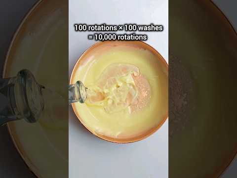 100 times Washed Ghee with 10,000 rotations-"शतधौत घृत"  #shorts #ashortaday #shatdhautgrith