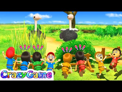 Wii Party U Minigames Mario Vs Lucia Vs Matt Vs Akira