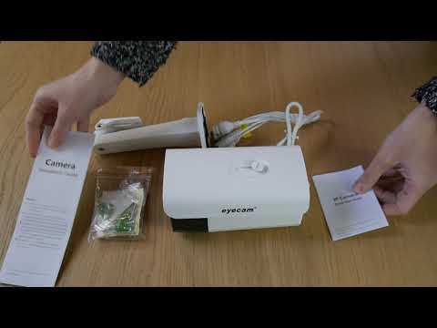 CAMERA IP EXTERIOR 8MP POE 3X EYECAM EC-1410 - www.1cctv.ro