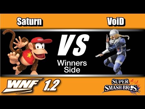 WNF 1.2 - Saturn (Diddy Kong) Vs. 2GG | VoiD (Sheik) Winners Semi - Smash Wii U