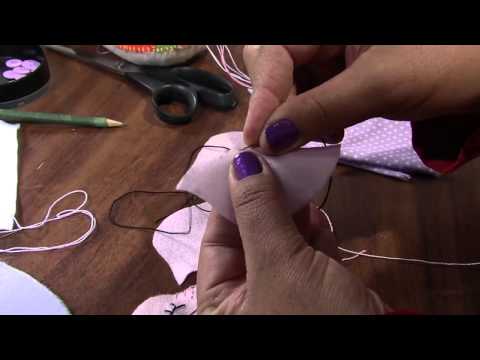 Mulher.com 29/05/2013 Raquel Silva - Guirlanda de maternidade Parte 1/2