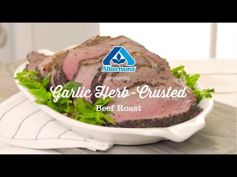 Garlic Herb-Crusted Beef Roast | 12 Roasts | Albertsons