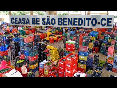 Ceasa de São Benedito-CE.