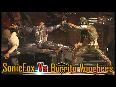 Injustice 2: CEO 2017 - SonicFox (Black Adam) Vs Burrito Voorhees (Scarecrow, Adam, Bane)