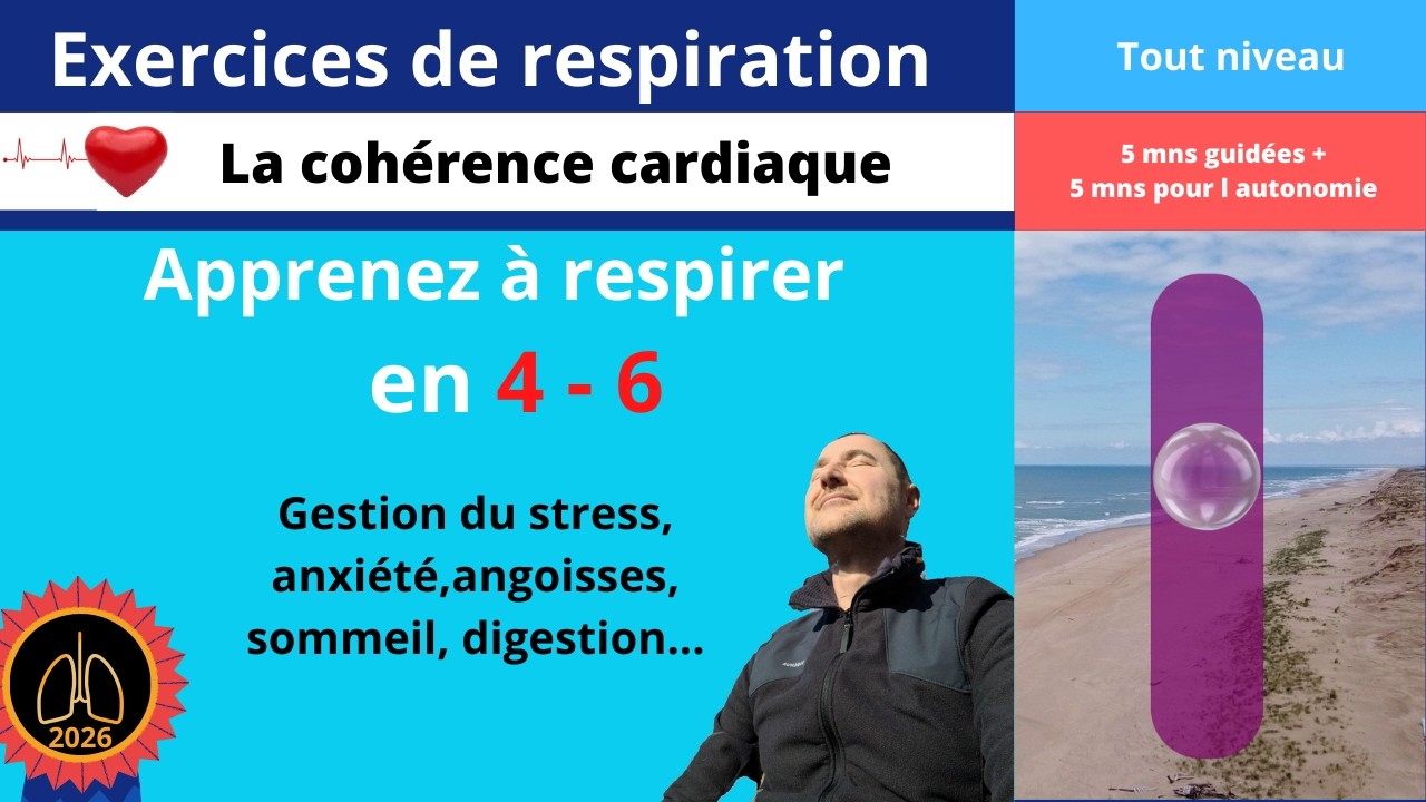 Miniature de la séance de cohérence cardiaque 4-6 de Richard Martinel
