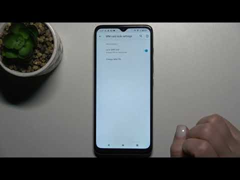 How to Lock SIM Card with PIN Code on MOTOROLA Moto G50? – SIM PIN Lock