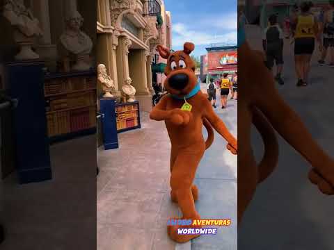 SCOOBY DOO PAPA EN UNIVERSAL STUDIOS 🥰
