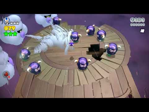 Super Mario 3D World (Switch) 10-6 Speedrun - Time: 25 (Former WR)