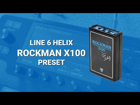 Line 6 Helix Rockman X100 FREE PRESET | Boston - More Than A Feeling | Guitar Cover