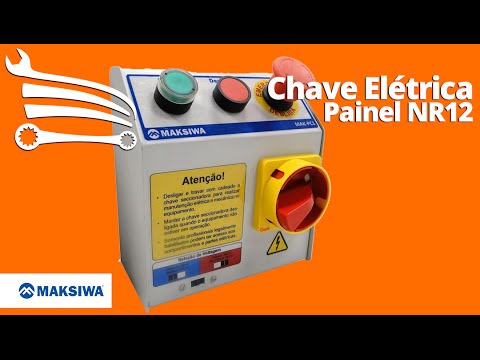 Chave Elétrica Painel MAKPC-2416-NR12 Bivolt - Video