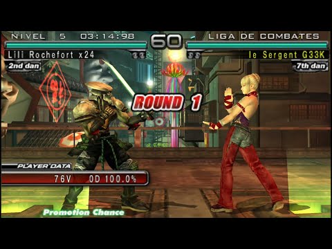 L7 84_4 Yoshimitsu TK3 vs Lili Ryona - PPSSPP TEKKEN DARK RESURRECTION ( Anakin x24 ) PC