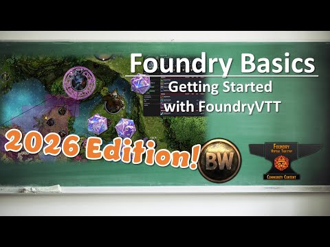 #FoundryVTT Basics - Getting Started With Foundry in 2026!