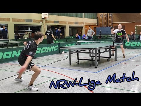 Gute Nerven in knappen Sätzen - NRW-Liga 22/23 - Nik Flesch vs Benjamin Kley