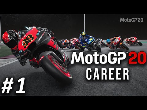 MotoGP 20 Career Mode Gameplay Part 1 -Losail International Circuit