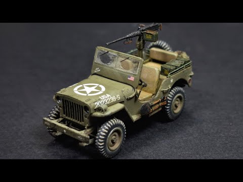 Jeep Willys - 1/72 - 3D and Airfix decals -  AVF Mode