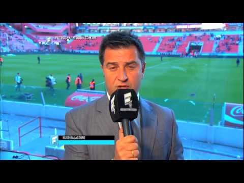 El análisis de Hugo Balassone. Independiente 3 - Racing 0. Fecha 24. Primera División 2015. FPT.