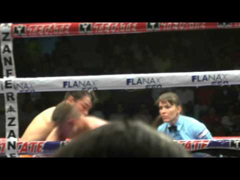 Bryan Vasquez luego de pelea Lacierva 1