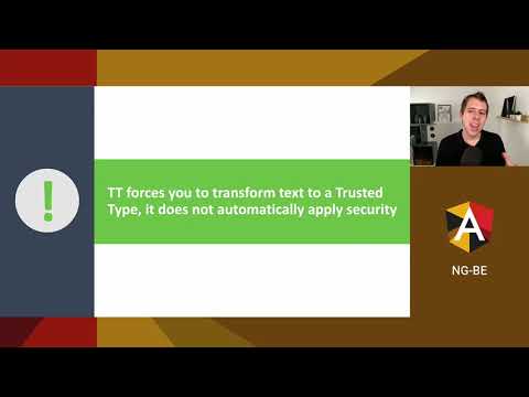 NG-BE 2021 - Philippe De Ryck - Securing Angular with Trusted Types