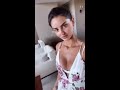Mahlagha Jaberi Persian American Model Hot Cleavage