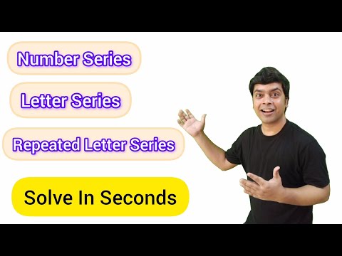 Series Completion Trick | Number Series | Letter Series | Repeated Letter Series | Reasoning Tricks