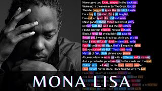 Kendrick - Mona Lisa | Rhymes Highlighted