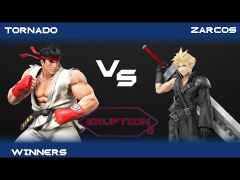Eruption 8 Smash 4 - Tornado(Ryu) vs Zarcos(Cloud) - Winners
