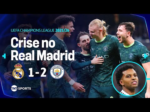 Gols e lances de Real Madrid x Manchester City