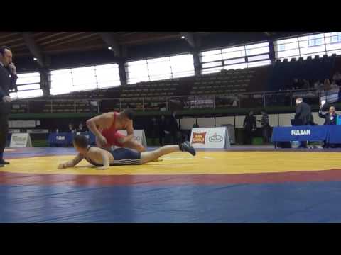 DORO GABRIELE V.S DARIOZZI ANDREA KG 76 CAMPIONATI ITALIANI DI LOTTA GRECO ROMANA 21/02/2015