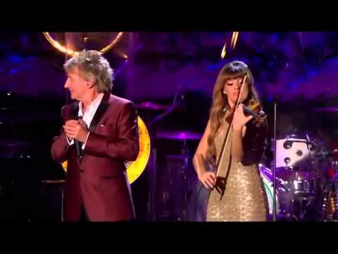 Rod Stewart & Nicola Benedetti - White Christmas (tradus in romana)