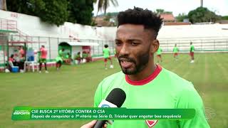 CSE continua preparação para duelo contra o CSA, pela Série D do Brasileirão - 23/4/26