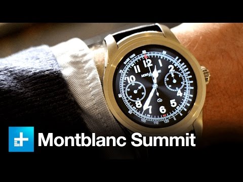 Mont Blanc Summit Smartwatch - Hands On