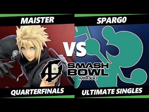 Smash Bowl MMXI Quarterfinals SSBU - Maister (Cloud) Vs. Spargo (Game & Watch) Smash Ultimate