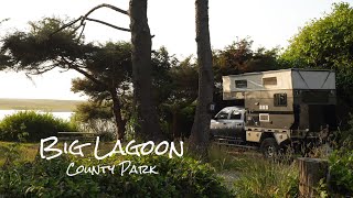 Camping at Big Lagoon In Humboldt County