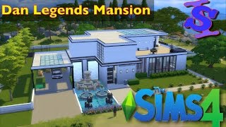 The Sims4   Building Dan Legends Mansion