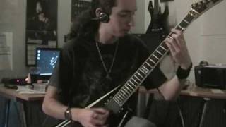 Soilwork - Distortion Sleep (with improvised solo) Jeroen Petri