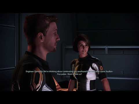Mass Effect 2 - Engineer Daniels Talks Dirty to Engineer Donnelly